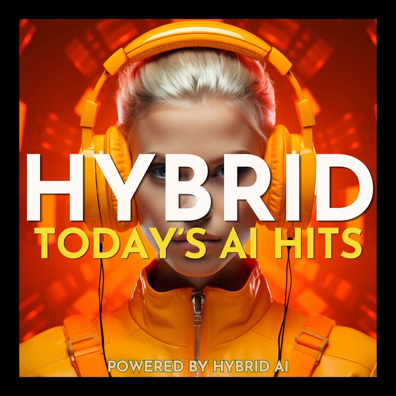 HYBRID - Today's AI Hits playlist cover